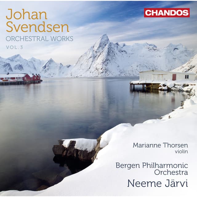 Album cover art for Svendsen: Orchestral Works, Vol. 3