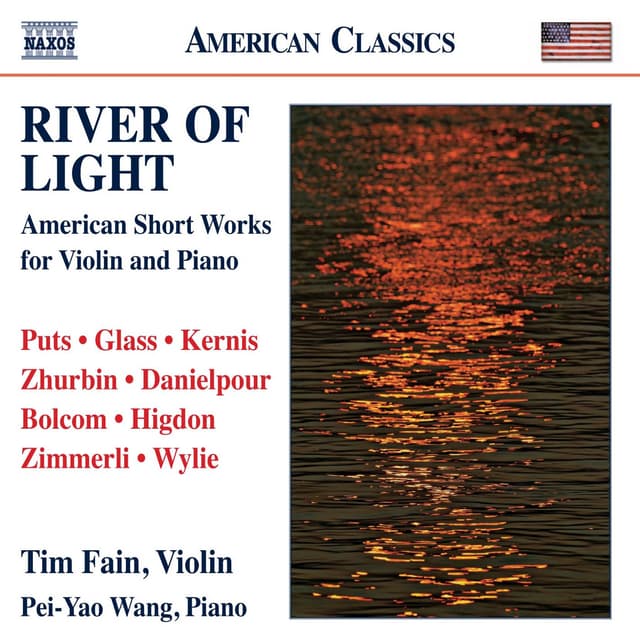 Album cover art for Tim Fain, Violon : River Of Light