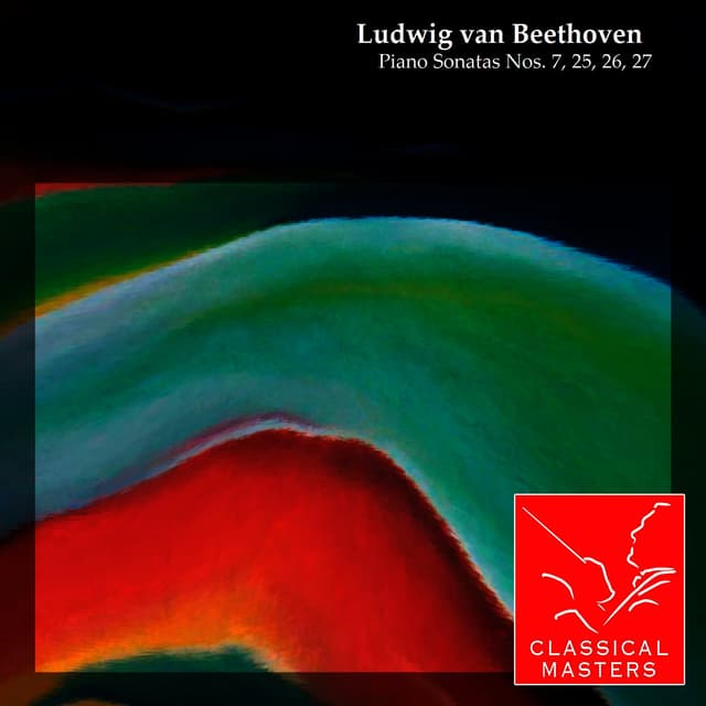 Album cover art for Beethoven: Piano Sonatas Nos. 7, 25, 26, 27