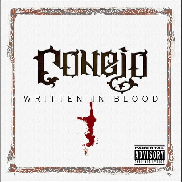 Album cover art for Written In Blood