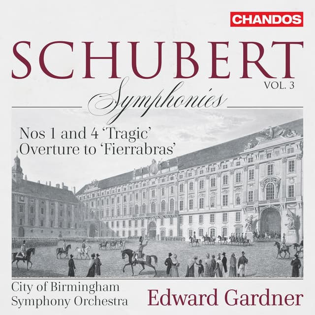 Album cover art for Schubert: Symphonies, Vol. 3