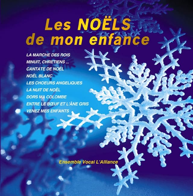 Album cover art for Les Noëls de mon enfance