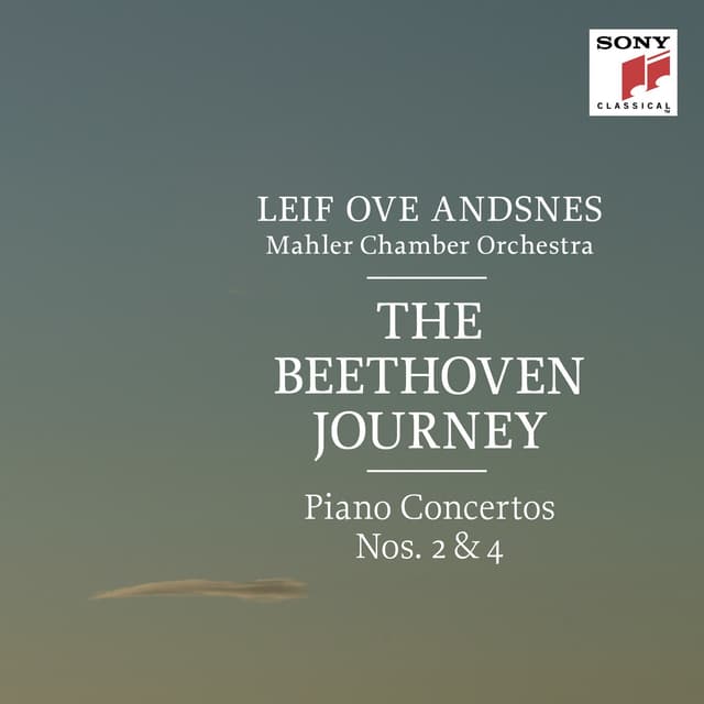 Album cover art for The Beethoven Journey: Piano Concertos n° 2 & 4