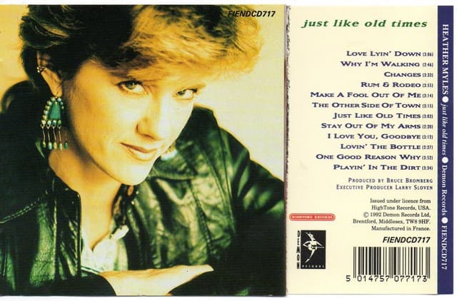 Album cover art for Just Like Old Times