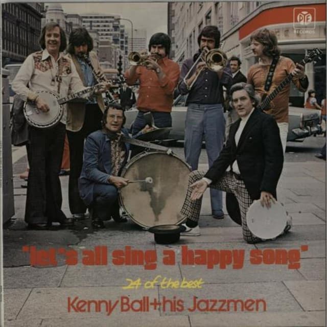 Album cover art for Let's All Sing a Happy Song