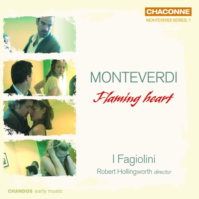 Album cover art for Monteverdi: Flaming Heart
