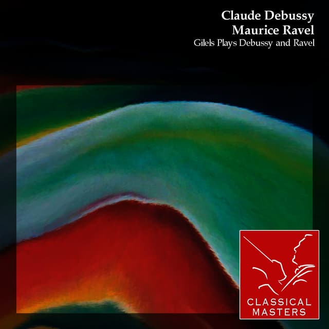 Album cover art for Gilels Plays Debussy and Ravel
