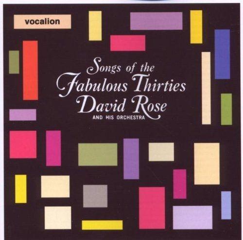 Album cover art for Songs of the Fabulous Thirties