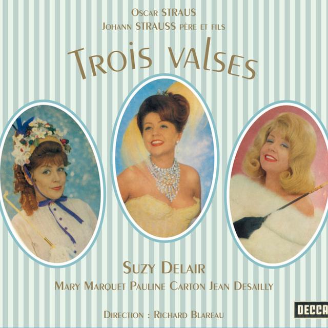 Album cover art for Oscar Straus : Trois Valses