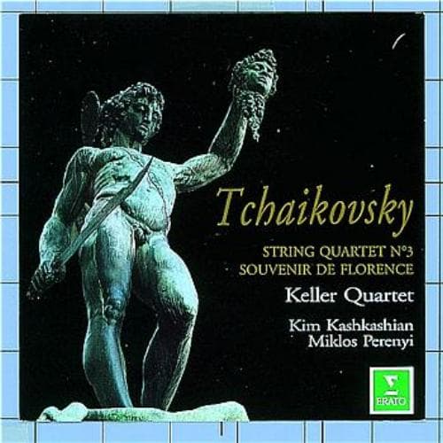 Album cover art for Tchaikovsky: String Quartets 1-3 & Souvenir de Florence