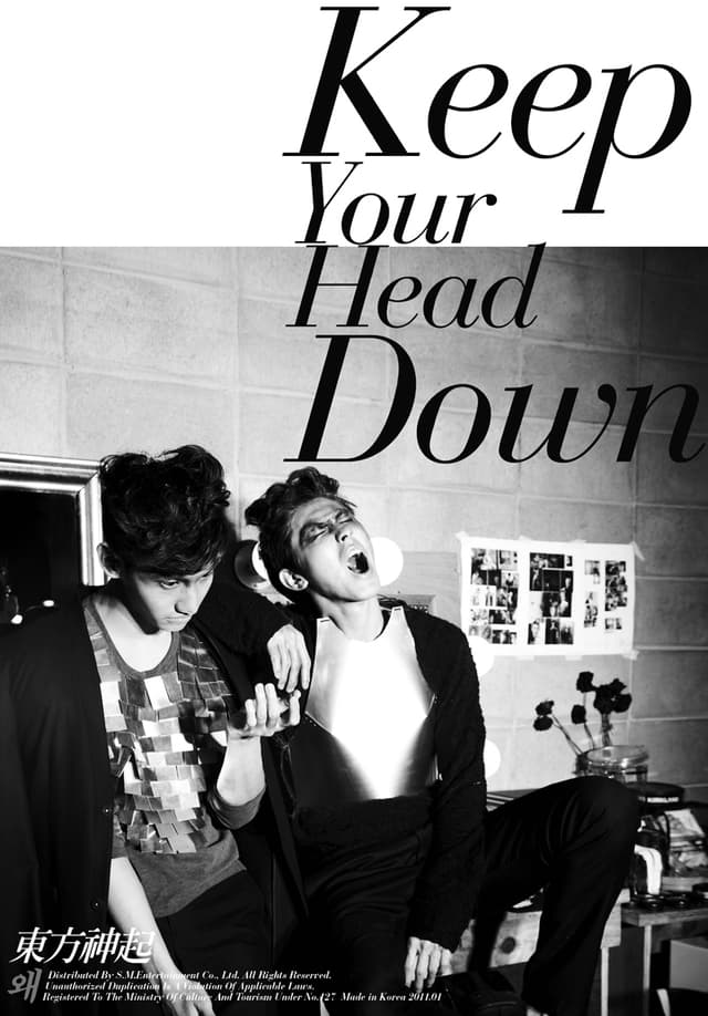 Album cover art for ウェ(Keep Your Head Down)
