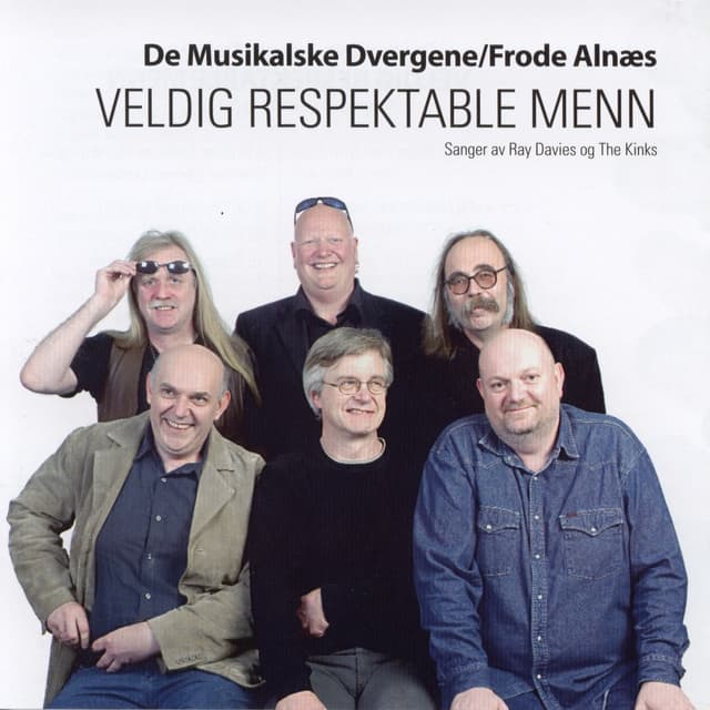 Album cover art for Veldig Respektable Menn