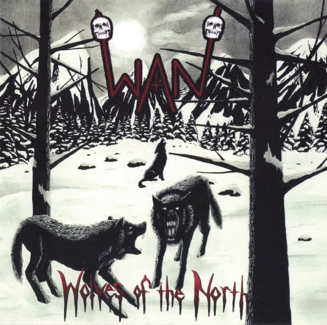 Album cover art for Wolves of the North