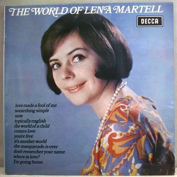 Album cover art for The World of Lena Martell