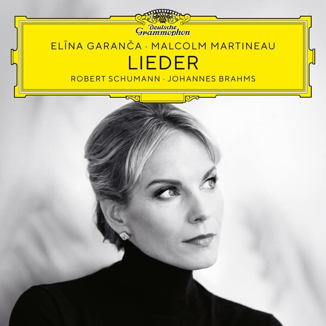 Album cover art for Schumann & Brahms Lieder