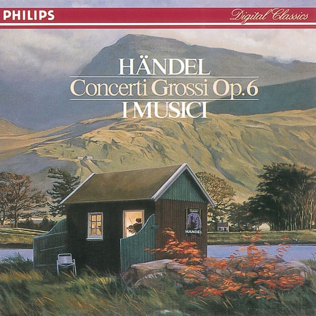 Album cover art for Handel: Concerti Grossi Op. 6