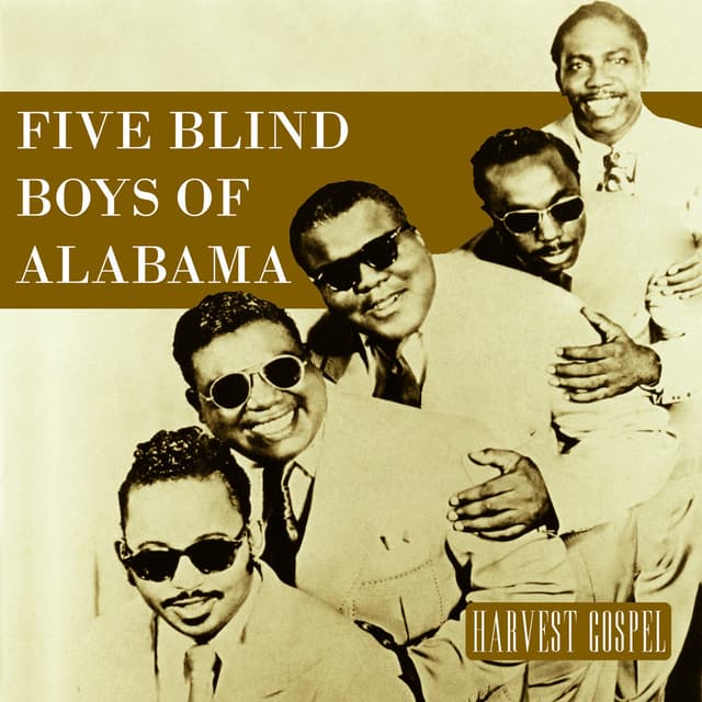 Album cover art for Harvest Collection: Five Blind Boys Of Alabama