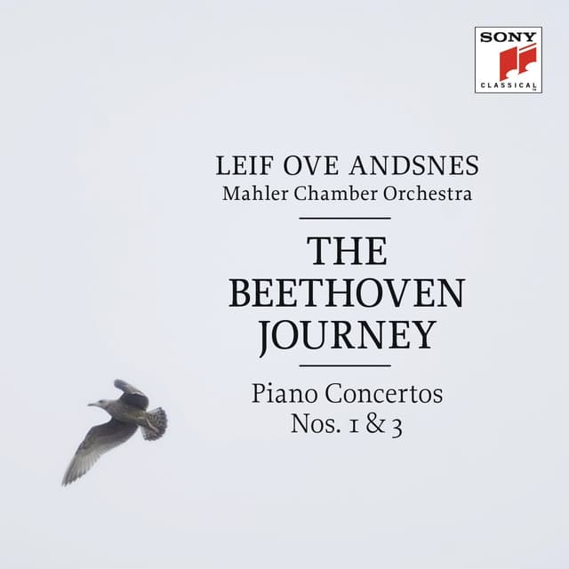 Album cover art for The Beethoven Journey: Piano Concertos No.1 & 3