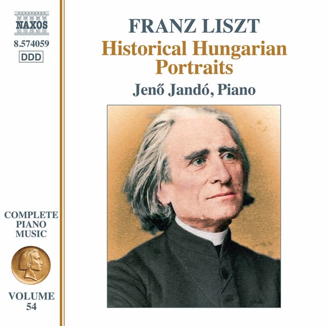 Album cover art for Liszt: Piano Works