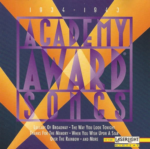 Album cover art for Academy Award Songs 1934-1943