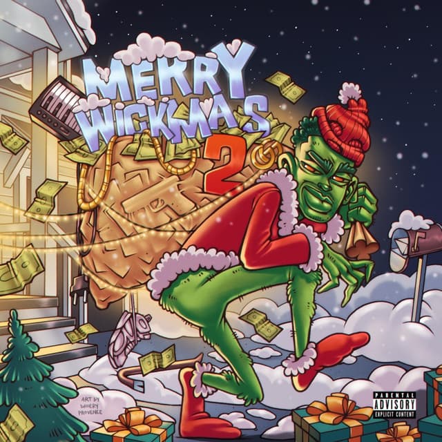 Album cover art for Merry Wickmas 2