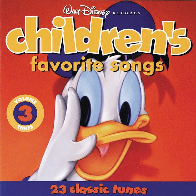 Album cover art for Children's Favorite Songs Volume Three