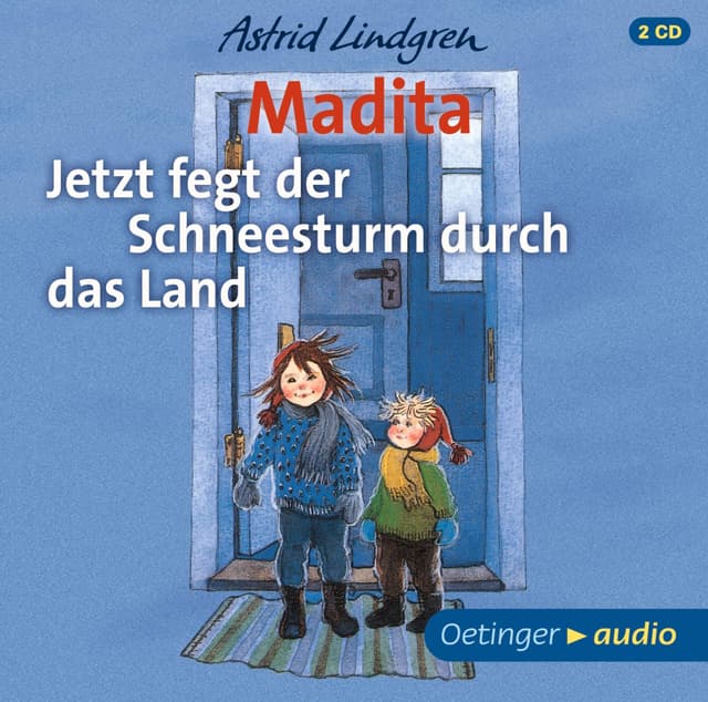 Album cover art for Madita: Jetzt fegt der Schneesturm durch das Land