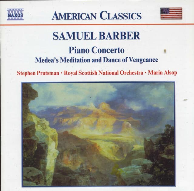 Album cover art for Piano Concerto • Medea's Meditation And Dance Of Vengeance