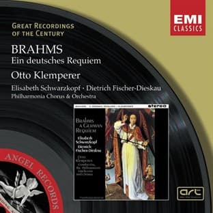 Album cover art for Brahms: A German Requiem - Klemperer