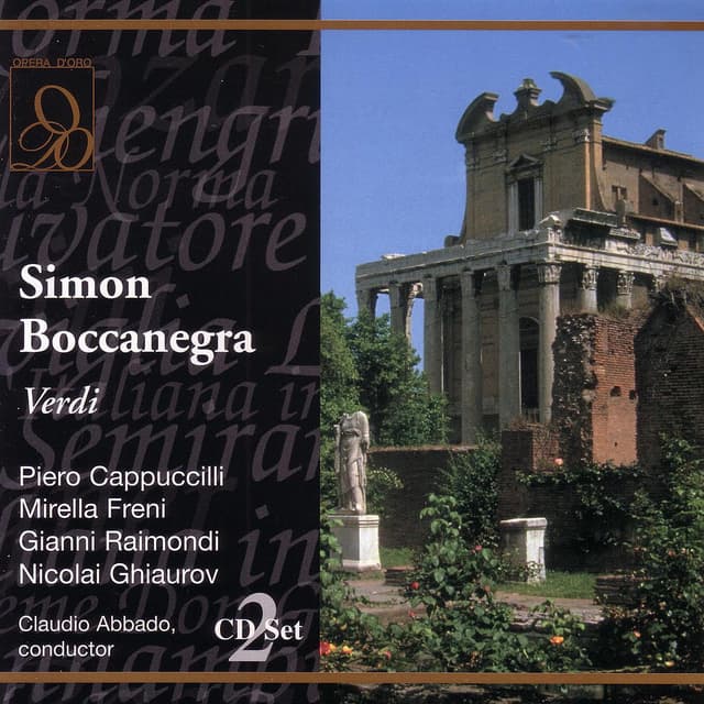 Album cover art for Verdi: Simon Boccanegra