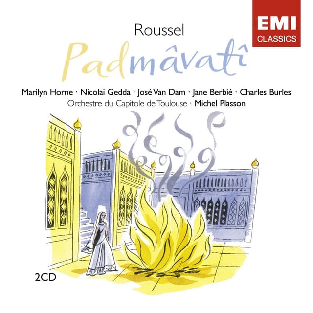 Album cover art for Roussel: Padmâvatî