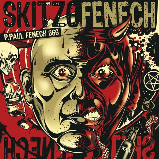 Album cover art for Skitzofenech