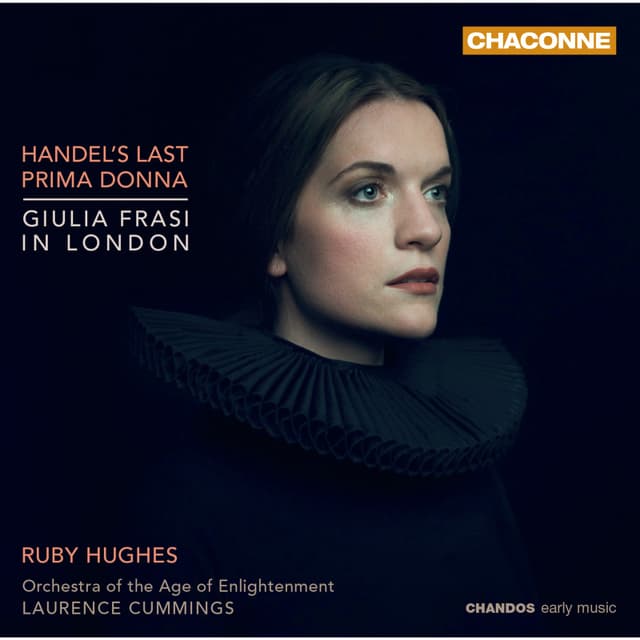 Album cover art for Handel's Last Prima Donna - Giulia Frasi in London