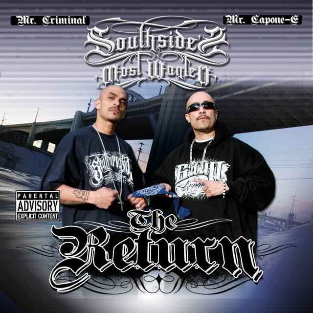 Album cover art for Southside's Most Wanted: The Return