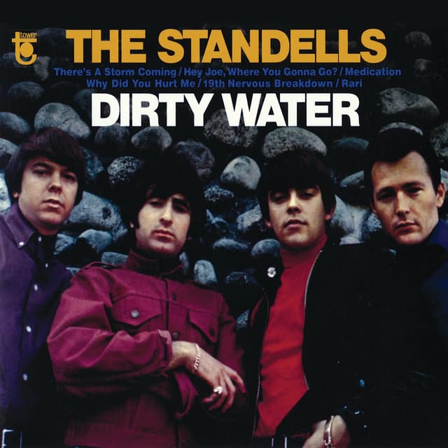 Album cover art for Dirty Water