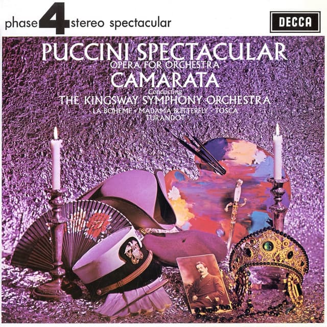 Album cover art for Puccini Spectacular