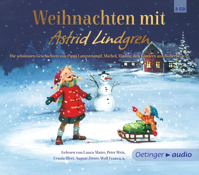 Album cover art for Weihnachten mit Astrid Lindgren CD 1