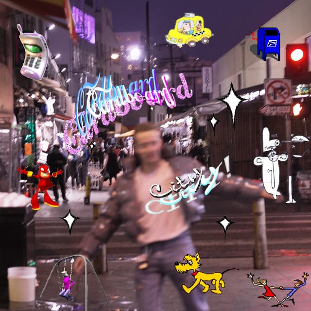 Album cover art for Cardboard City