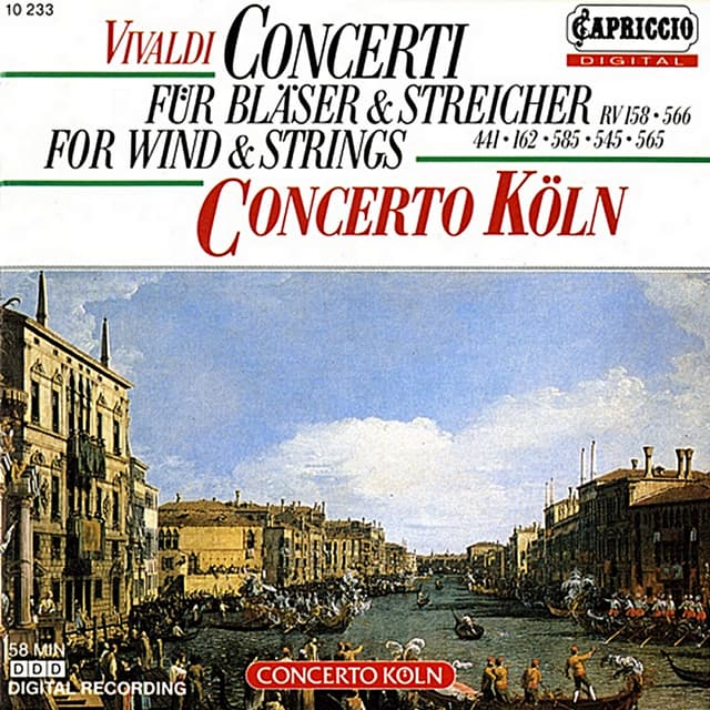 Album cover art for Vivaldi: Concerti