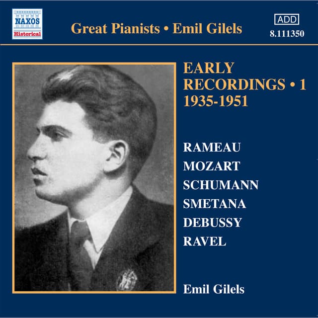 Album cover art for Enregistrements de Jeunesse - Volume 1