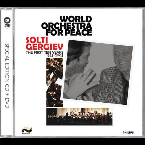 Album cover art for World Orchestra For Peace : The First Ten Years 1995-2005