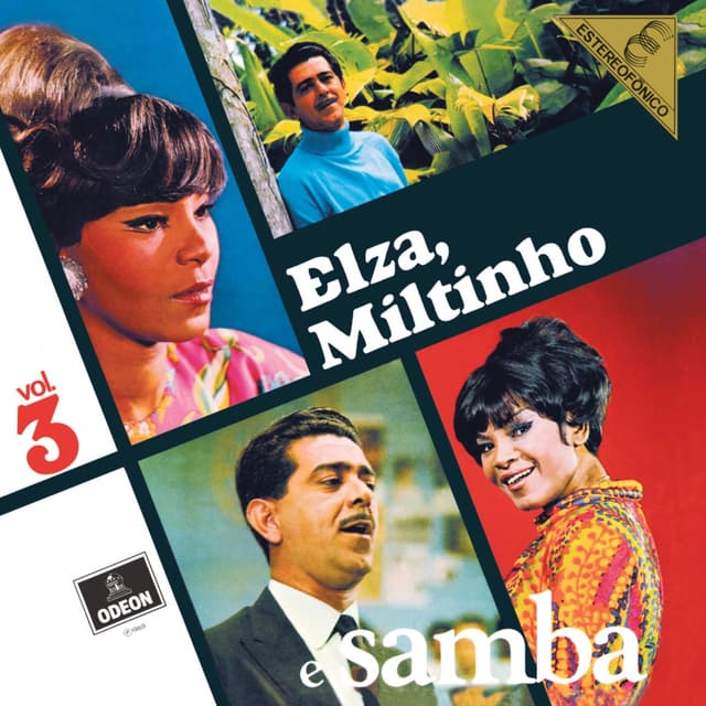 Album cover art for Elza, Miltinho E Samba (Vol. 3)
