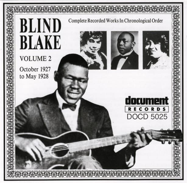 Album cover art for Blind Blake Vol. 2 (1927-1928)
