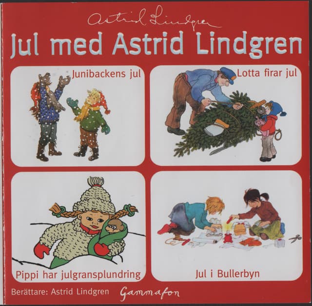 Album cover art for Jul med Astrid Lindgren