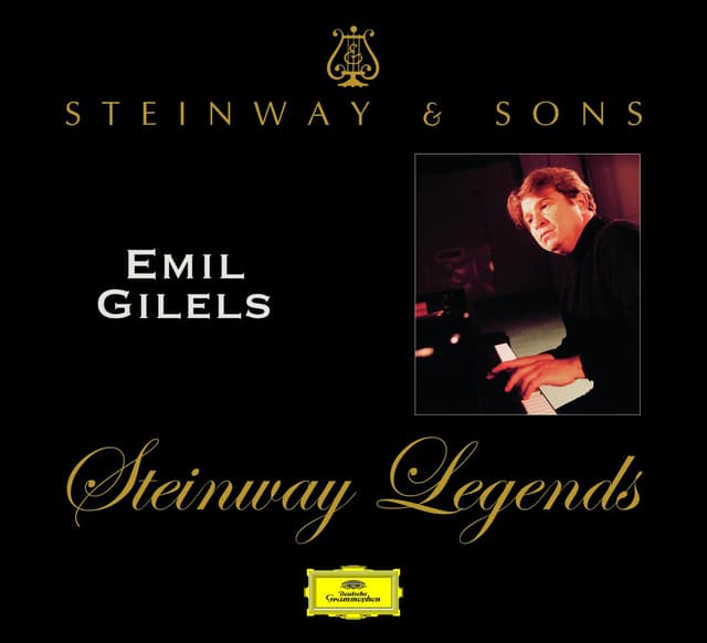 Album cover art for Steinway Legends: Emil Gilels
