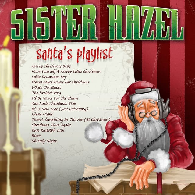 Album cover art for Santa's Playlist