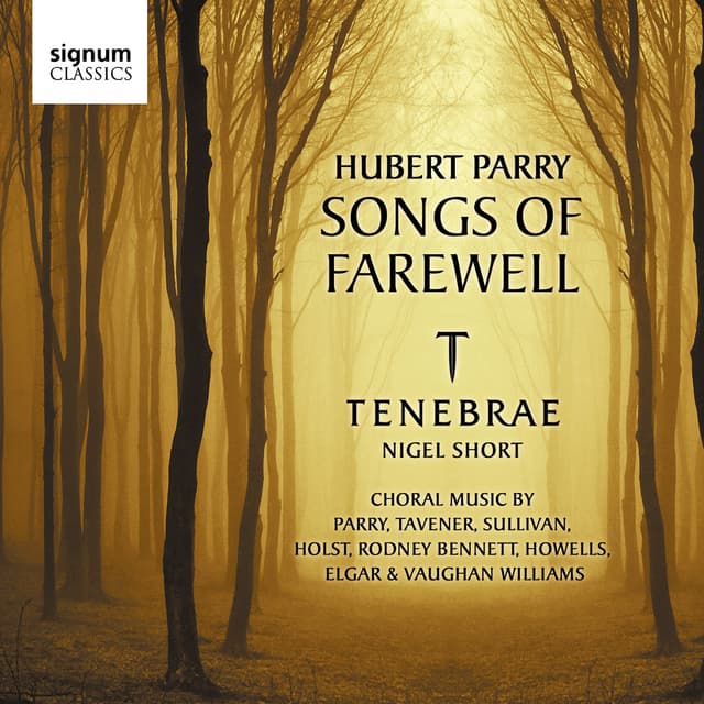 Album cover art for Songs of Farewell