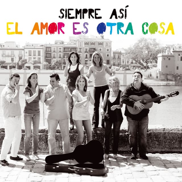 Album cover art for El Amor Es Otra Cosa