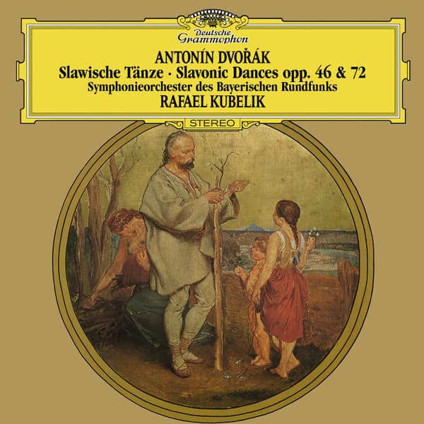 Album cover art for Dvorák: Slavonic Dances Opp. 46 & 72