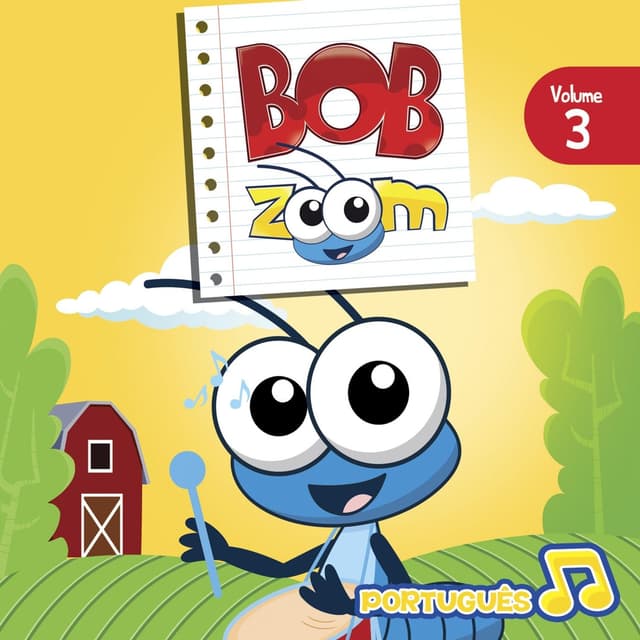 Album cover art for Bob Zoom, Vol. 3: Português